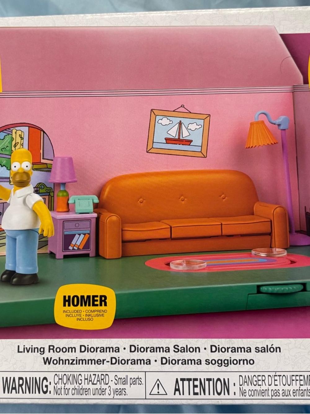 The tv show the  Simpson living room toy